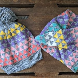 EUC Kids Matching Infinity Scarf & Ski Cap Set | GapKids